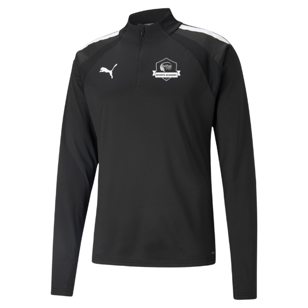 Belfast Met Sports Academy teamLIGA 1/4 Zip Top Black